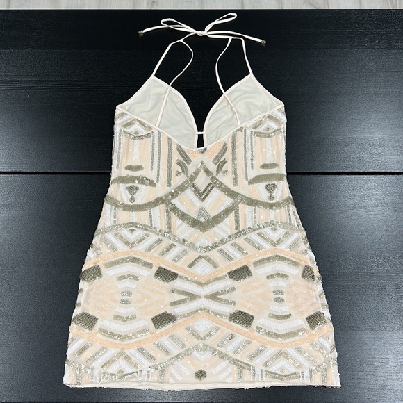 Free People Saylor Harper Sequin Shift Dress - S - Picture 3 of 13